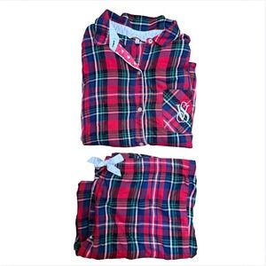 Victoria's Secret Plaid Pajama Set - M